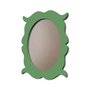 Moldura Provençal Colorida Oval Em MDF 6mm Para Quadros Decorativos Com Fundo MDF e PVC Antirreflexo