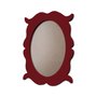 Moldura Provençal Colorida Oval Em MDF 6mm Para Quadros Decorativos Com Fundo MDF e PVC Antirreflexo