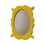 Moldura Provençal Colorida Oval Em MDF 6mm Para Quadros Decorativos Com Fundo MDF e PVC Antirreflexo