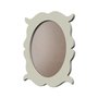 Moldura Provençal Colorida Oval Em MDF 6mm Para Quadros Decorativos Com Fundo MDF e PVC Antirreflexo