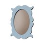 Moldura Provençal Colorida Oval Em MDF 6mm Para Quadros Decorativos Com Fundo MDF e PVC Antirreflexo
