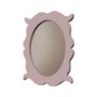 Moldura Provençal Colorida Oval Em MDF 6mm Para Quadros Decorativos Com Fundo MDF e PVC Antirreflexo