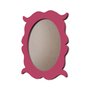 Moldura Provençal Colorida Oval Em MDF 6mm Para Quadros Decorativos Com Fundo MDF e PVC Antirreflexo