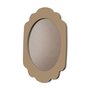 Moldura Provençal Colorida Oval Em MDF 6mm Para Quadros Decorativos Com Fundo MDF e PVC Antirreflexo