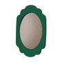 Moldura Provençal Colorida Oval Em MDF 6mm Para Quadros Decorativos Com Fundo MDF e PVC Antirreflexo