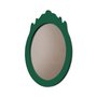Moldura Provençal Colorida Oval Em MDF 6mm Para Quadros Decorativos Com Fundo MDF e PVC Antirreflexo