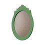 Moldura Provençal Colorida Oval Em MDF 6mm Para Quadros Decorativos Com Fundo MDF e PVC Antirreflexo