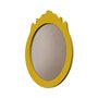 Moldura Provençal Colorida Oval Em MDF 6mm Para Quadros Decorativos Com Fundo MDF e PVC Antirreflexo