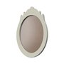 Moldura Provençal Colorida Oval Em MDF 6mm Para Quadros Decorativos Com Fundo MDF e PVC Antirreflexo