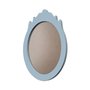 Moldura Provençal Colorida Oval Em MDF 6mm Para Quadros Decorativos Com Fundo MDF e PVC Antirreflexo