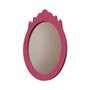 Moldura Provençal Colorida Oval Em MDF 6mm Para Quadros Decorativos Com Fundo MDF e PVC Antirreflexo