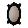 Moldura Provençal Colorida Oval Em MDF 6mm Para Quadros Decorativos Com Fundo MDF e PVC Antirreflexo