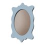 Moldura Provençal Colorida Oval Em MDF 6mm Para Quadros Decorativos Com Fundo MDF e PVC Antirreflexo
