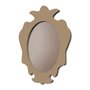 Moldura Provençal Colorida Oval Em MDF 6mm Para Quadros Decorativos Com Fundo MDF e PVC Antirreflexo