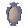 Moldura Provençal Colorida Oval Em MDF 6mm Para Quadros Decorativos Com Fundo MDF e PVC Antirreflexo