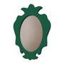 Moldura Provençal Colorida Oval Em MDF 6mm Para Quadros Decorativos Com Fundo MDF e PVC Antirreflexo