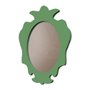 Moldura Provençal Colorida Oval Em MDF 6mm Para Quadros Decorativos Com Fundo MDF e PVC Antirreflexo