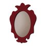 Moldura Provençal Colorida Oval Em MDF 6mm Para Quadros Decorativos Com Fundo MDF e PVC Antirreflexo
