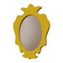 Moldura Provençal Colorida Oval Em MDF 6mm Para Quadros Decorativos Com Fundo MDF e PVC Antirreflexo