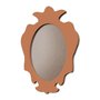 Moldura Provençal Colorida Oval Em MDF 6mm Para Quadros Decorativos Com Fundo MDF e PVC Antirreflexo