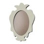 Moldura Provençal Colorida Oval Em MDF 6mm Para Quadros Decorativos Com Fundo MDF e PVC Antirreflexo