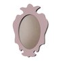 Moldura Provençal Colorida Oval Em MDF 6mm Para Quadros Decorativos Com Fundo MDF e PVC Antirreflexo