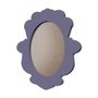 Moldura Provençal Colorida Oval Em MDF 6mm Para Quadros Decorativos Com Fundo MDF e PVC Antirreflexo