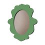 Moldura Provençal Colorida Oval Em MDF 6mm Para Quadros Decorativos Com Fundo MDF e PVC Antirreflexo