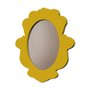 Moldura Provençal Colorida Oval Em MDF 6mm Para Quadros Decorativos Com Fundo MDF e PVC Antirreflexo