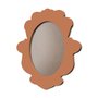 Moldura Provençal Colorida Oval Em MDF 6mm Para Quadros Decorativos Com Fundo MDF e PVC Antirreflexo