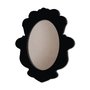 Moldura Provençal Colorida Oval Em MDF 6mm Para Quadros Decorativos Com Fundo MDF e PVC Antirreflexo