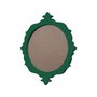 Moldura Provençal Colorida Redonda Em MDF 6mm Para Quadros Decorativos Com Fundo MDF