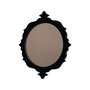 Moldura Provençal Colorida Redonda Em MDF 6mm Para Quadros Decorativos Com Fundo MDF