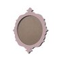 Moldura Provençal Colorida Redonda Em MDF 6mm Para Quadros Decorativos Com Fundo MDF