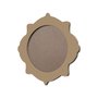 Moldura Provençal Colorida Redonda Em MDF 6mm Para Quadros Decorativos Com Fundo MDF