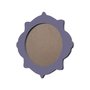 Moldura Provençal Colorida Redonda Em MDF 6mm Para Quadros Decorativos Com Fundo MDF