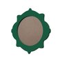 Moldura Provençal Colorida Redonda Em MDF 6mm Para Quadros Decorativos Com Fundo MDF