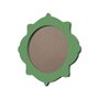Moldura Provençal Colorida Redonda Em MDF 6mm Para Quadros Decorativos Com Fundo MDF