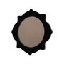 Moldura Provençal Colorida Redonda Em MDF 6mm Para Quadros Decorativos Com Fundo MDF