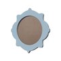 Moldura Provençal Colorida Redonda Em MDF 6mm Para Quadros Decorativos Com Fundo MDF