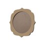 Moldura Provençal Colorida Redonda Em MDF 6mm Para Quadros Decorativos Com Fundo MDF