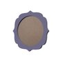 Moldura Provençal Colorida Redonda Em MDF 6mm Para Quadros Decorativos Com Fundo MDF