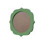 Moldura Provençal Colorida Redonda Em MDF 6mm Para Quadros Decorativos Com Fundo MDF
