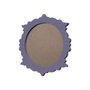 Moldura Provençal Colorida Redonda Em MDF 6mm Para Quadros Decorativos Com Fundo MDF