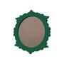 Moldura Provençal Colorida Redonda Em MDF 6mm Para Quadros Decorativos Com Fundo MDF