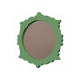 Moldura Provençal Colorida Redonda Em MDF 6mm Para Quadros Decorativos Com Fundo MDF