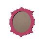 Moldura Provençal Colorida Redonda Em MDF 6mm Para Quadros Decorativos Com Fundo MDF