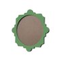 Moldura Provençal Colorida Redonda Em MDF 6mm Para Quadros Decorativos Com Fundo MDF