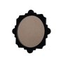Moldura Provençal Colorida Redonda Em MDF 6mm Para Quadros Decorativos Com Fundo MDF