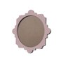 Moldura Provençal Colorida Redonda Em MDF 6mm Para Quadros Decorativos Com Fundo MDF